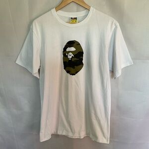 BAPE A Bathing Ape Premium Summer Bag 1st Camo Ape Head Tee